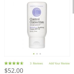 Control Corrective smoothing botanical cream spf.